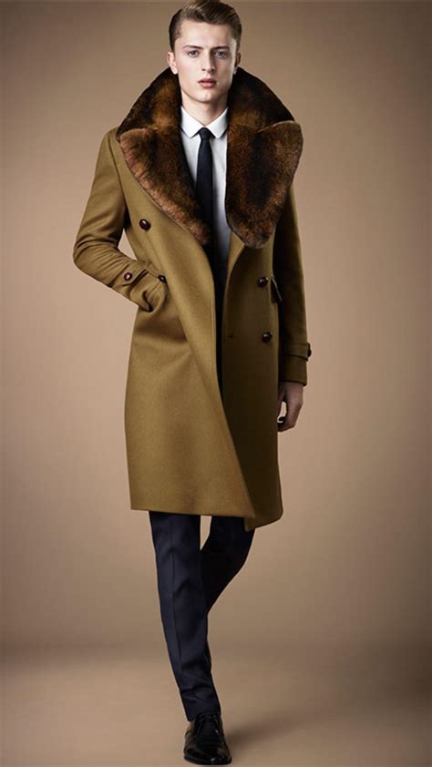 burberry mens vintage overcoat 50 long|burberry men military coats.